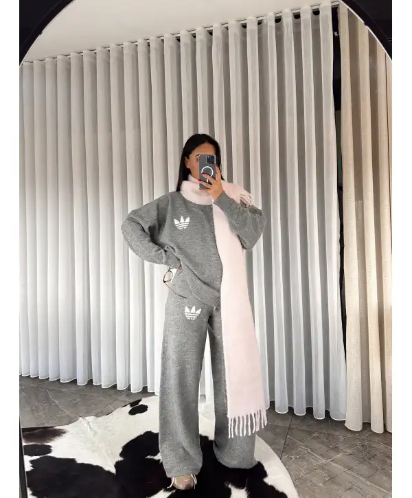 Marka muadil triko takım - Gri