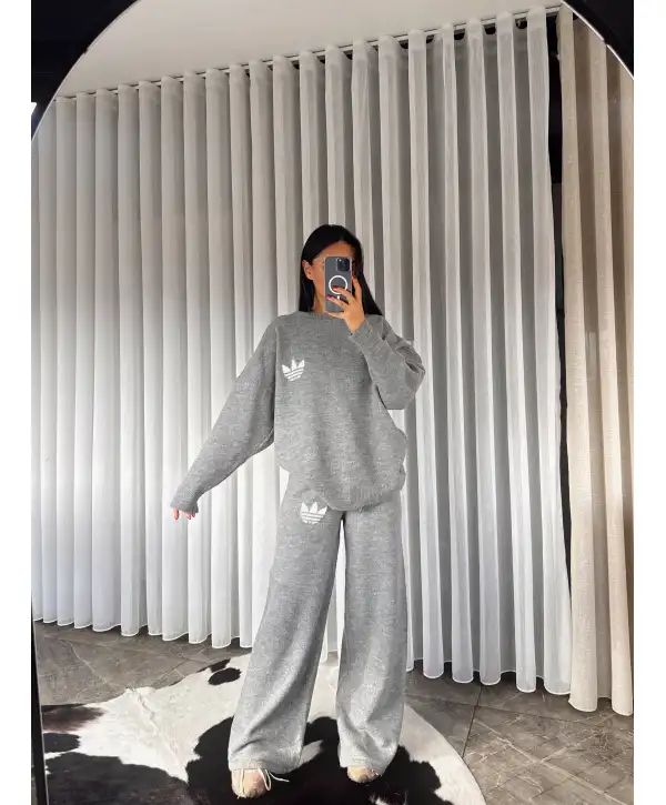 Marka muadil triko takım - Gri