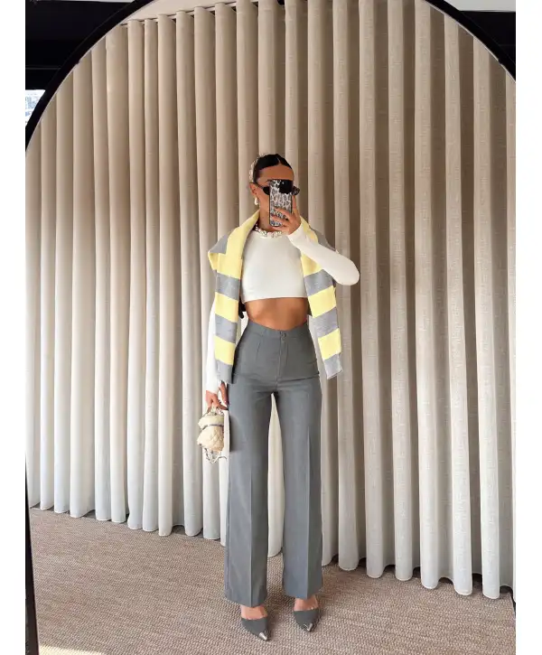 Palazzo pantolon Gri