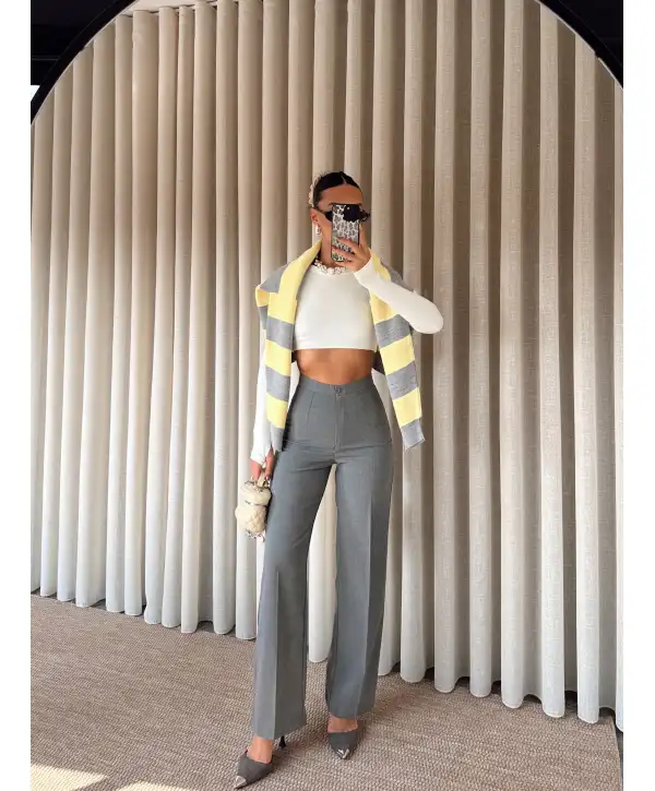 Palazzo pantolon Gri