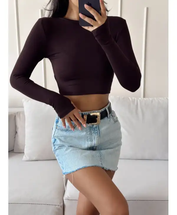 Parmak geçmeli basic crop