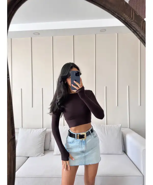 Parmak geçmeli basic crop