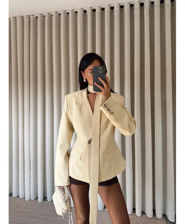 Vatkalı Tasarım blazer ceket