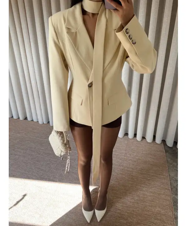 Vatkalı Tasarım blazer ceket