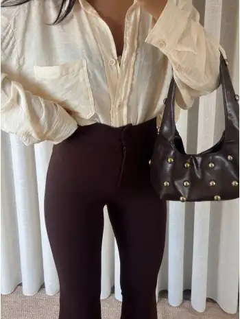 İspanyol paça pantolon