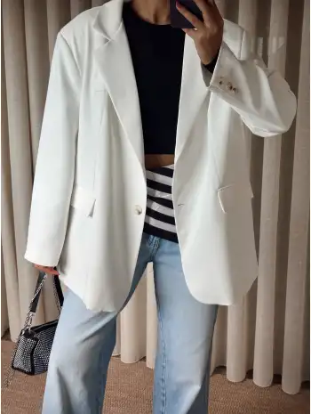 Oversize blazer ceket