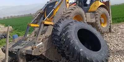Kahramanmaraş’taki Müşterimize 2 Adet 16x9-28 İş Makinesi Lastiği Teslimatı!