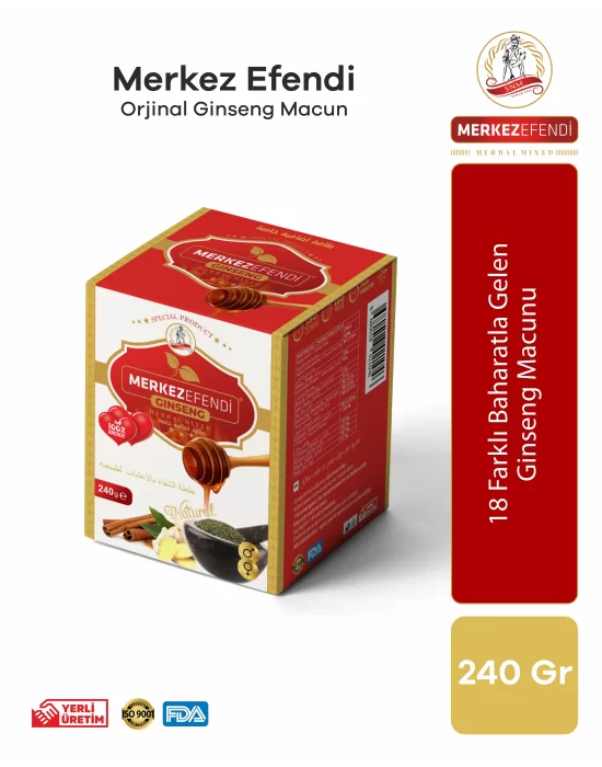 Экстракт козьего рога и паста из женьшеня 3 шт. 240 г