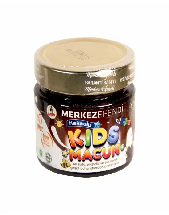 Kids Çocuklar Için Özel - Arı Sütü, Pekmez, Bal Katkılı Kakaolu Macun