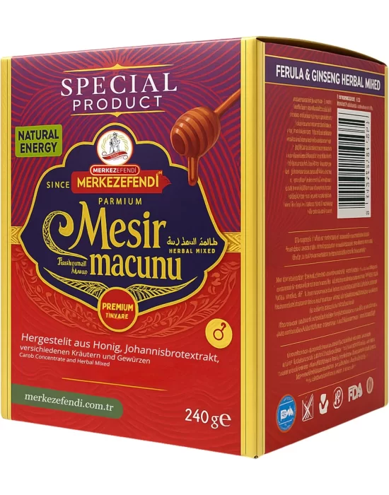 Merkez Efendi Özel Seri 240 gr Premium Erkekler için özel (Natural Energy )