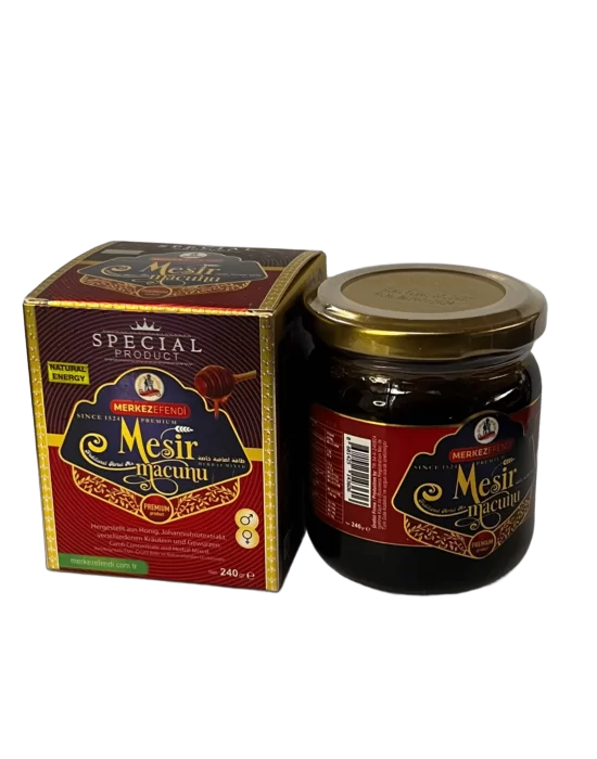 Mesir Macunu Performans Serisi 43 Gr Ginseng ve 5 Adet Tek Kullanımlık Ferula Mesir Macunu