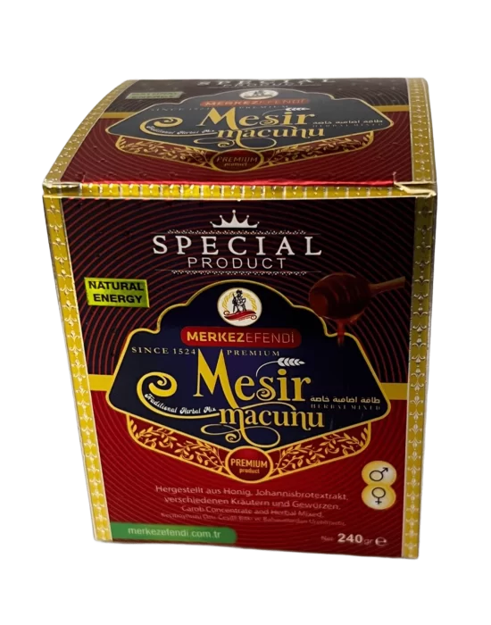 Mesir Macunu Performans Serisi 43 Gr Ginseng ve 5 Adet Tek Kullanımlık Ferula Mesir Macunu