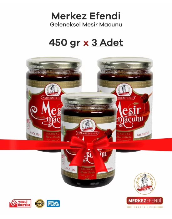 Паста Mesir 3 баночки оригинальная Маниса 950 г