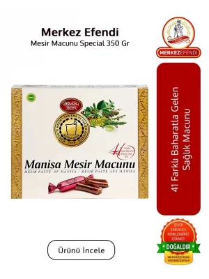 Merkez Efendi Mesir Paste Special 350 Gr