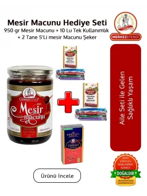 Mesir Paste Gift Set 950 gr Mesir Paste 10 Pcs Single Use and 2 5 Pcs Mesir Paste Candy