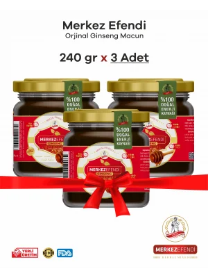 Экстракт козьего рога и паста из женьшеня 3 шт. 240 г