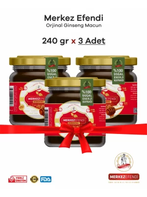 Ziegenhornextrakt und Ginsengpaste 3 Stück 240 g
