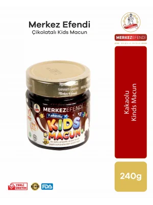 Kids Çocuklar Için Özel - Arı Sütü, Pekmez, Bal Katkılı Kakaolu Macun