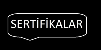 Sertifikalar(Certificates)