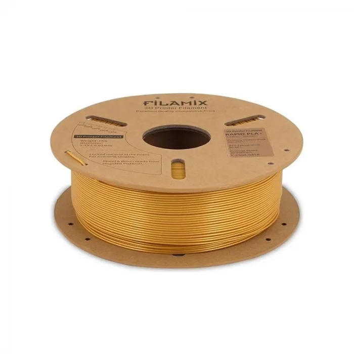 Filamix Silk PLA+ Gold Filament 1 Kg (1.75mm)