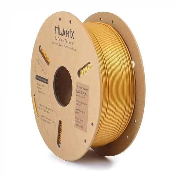 Filamix Silk PLA+ Gold Filament 1 Kg (1.75mm)