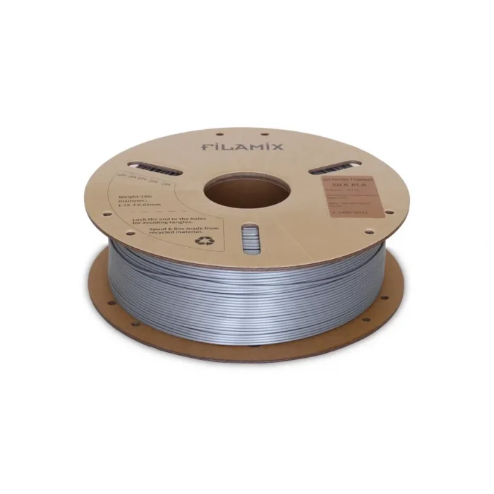Filamix Silk PLA+ Siver Gümüş Filament 1 Kg (1.75mm)