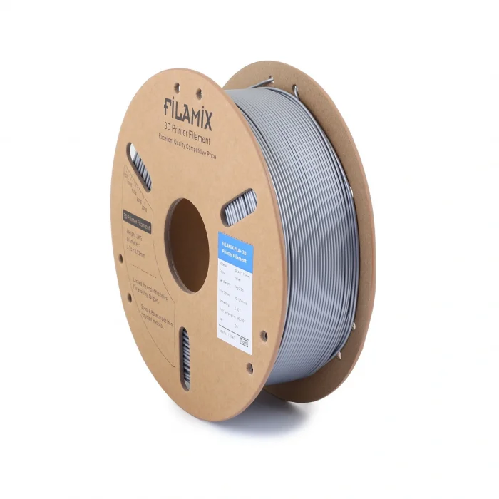 Filamix Silk PLA+ Siver Gümüş Filament 1 Kg (1.75mm)