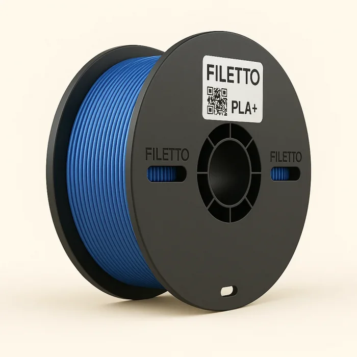 Filetto PLA+ Metalik Mavi Filament 1 kg (1.75. mm)