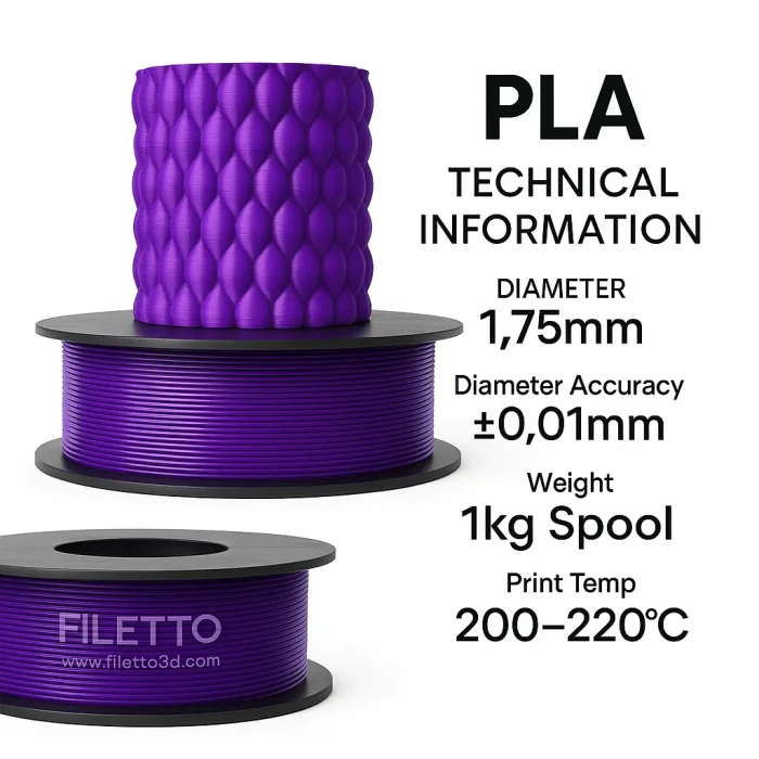 Filetto PLA+ Mor Filament 1 kg (1.75. mm)