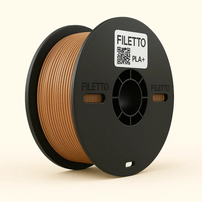 Filetto PLA+ Sütlü Kahve Filament 1 kg (1.75. mm)