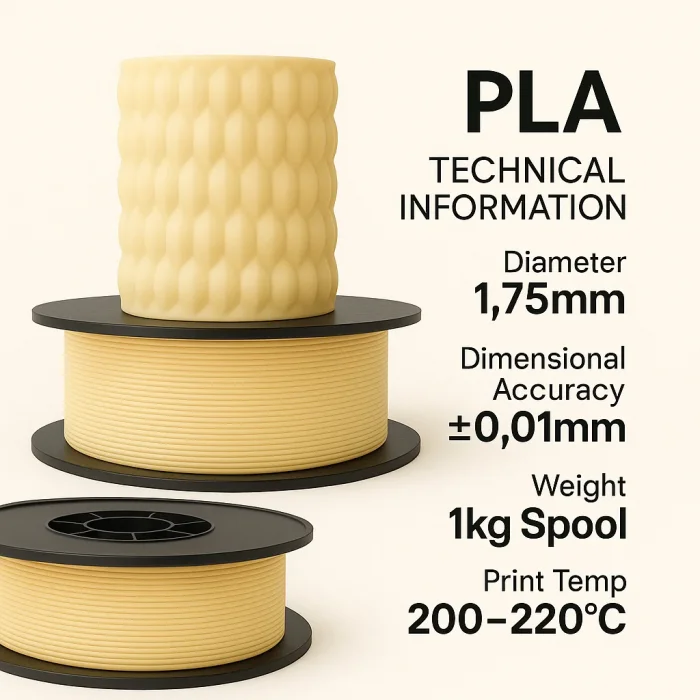 Filetto PLA+ Ten Filament 1 kg (1.75. mm)