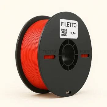 Filetto PLA+ Kırmızı Filament 1 kg (1.75. mm)