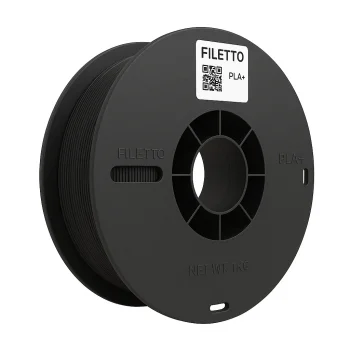 Filetto PLA+ Siyah Filament 1 kg (1.75. mm)