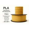 Filetto PLA+ Gold Filament 1 kg (1.75. mm)