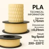 Filetto PLA+ Ten Filament 1 kg (1.75. mm)