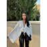 Beyaz Önden Bağlamalı İspanyol Gömlek
