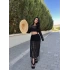Siyah Pareo Püsküllü İkili Takım