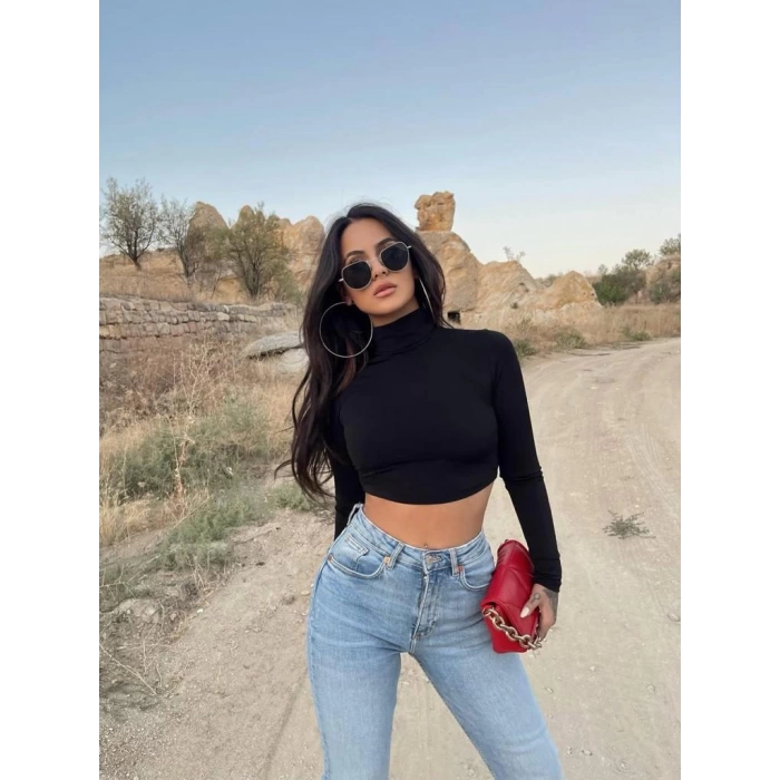 Siyah Balıkçı Yaka Sandy Crop