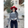 Çizgili Asimetrik Kazak