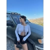 Beyaz Ön Britli Crop