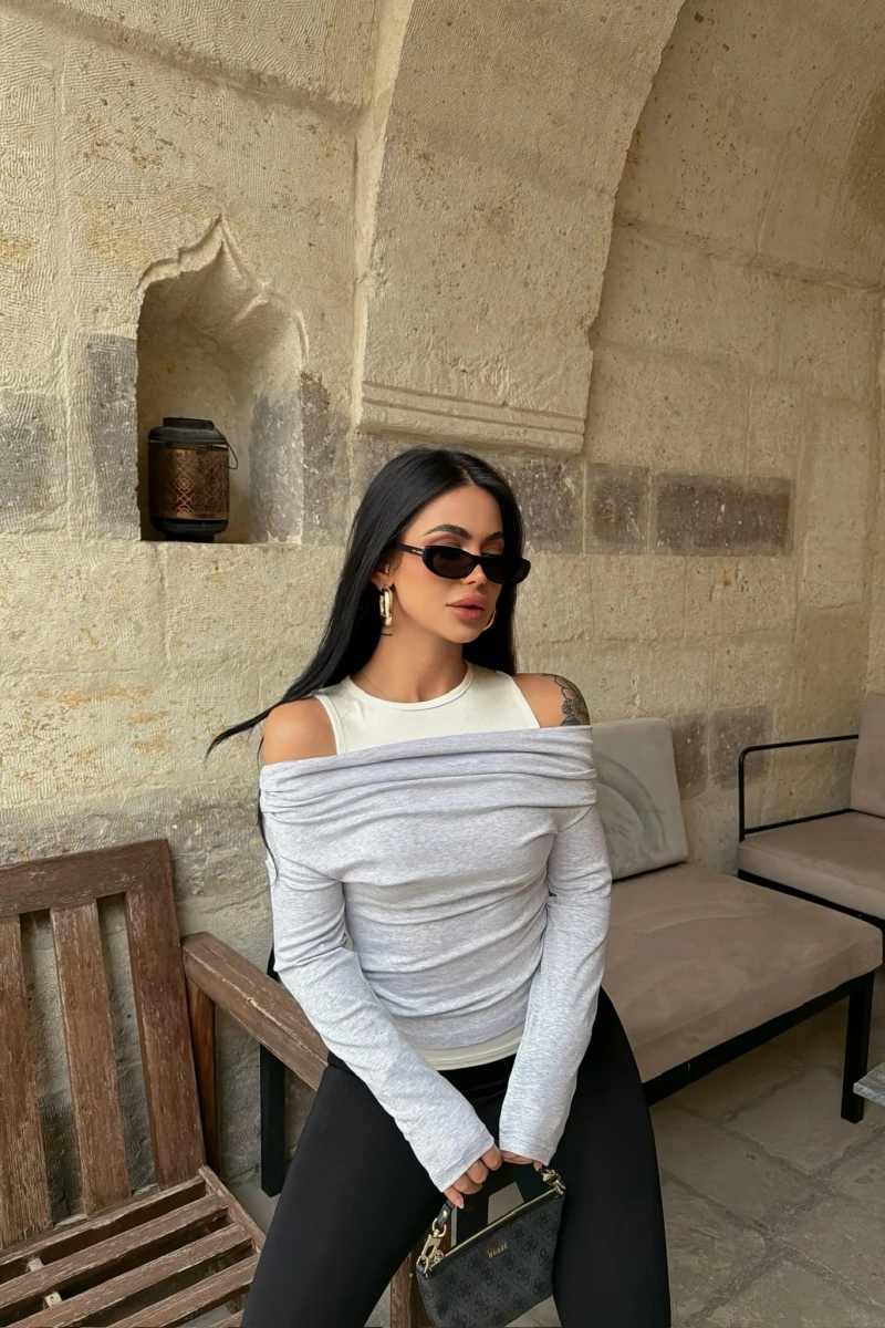 Gri Çilek İkili Badi Takım