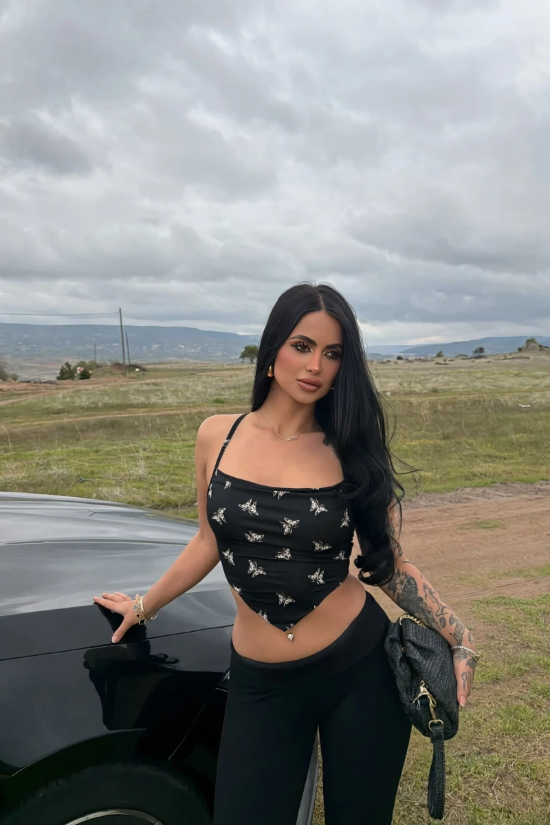 Sırt Bağlamalı Degaje Crop