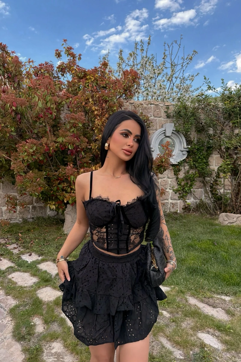 İçi Astarlı Göğüs Gloplu Takım