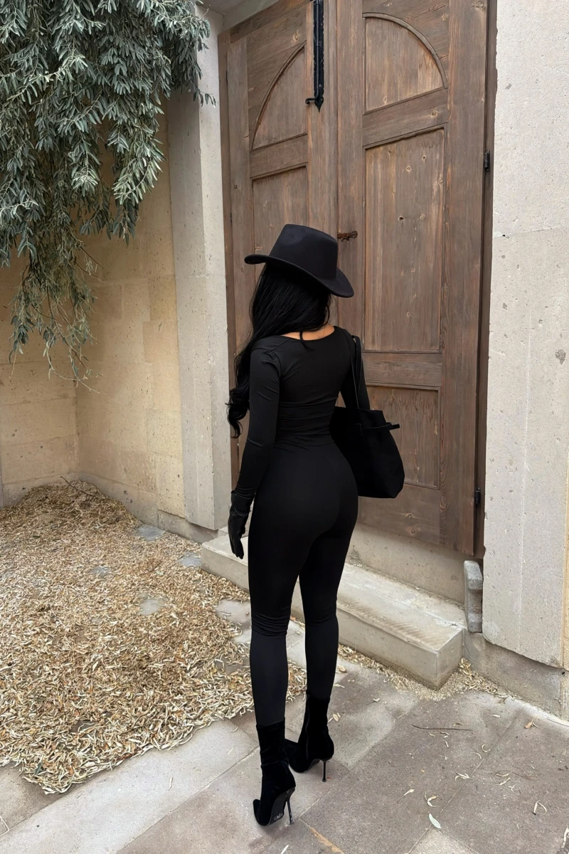 Damla Yaka Toparlayıcı Tulum