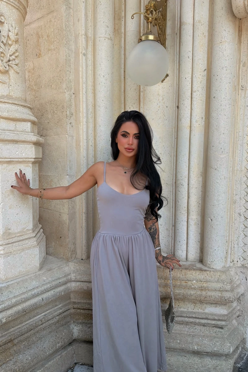 Gri Luna Palazzo Askılı Tulum
