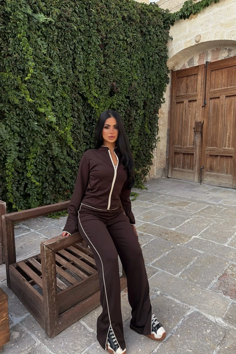 Kahve Ara Biyeli Modal Takım