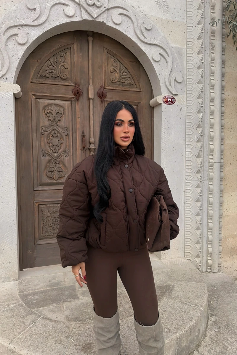 Kahve Kapitone Pofuduk Mont