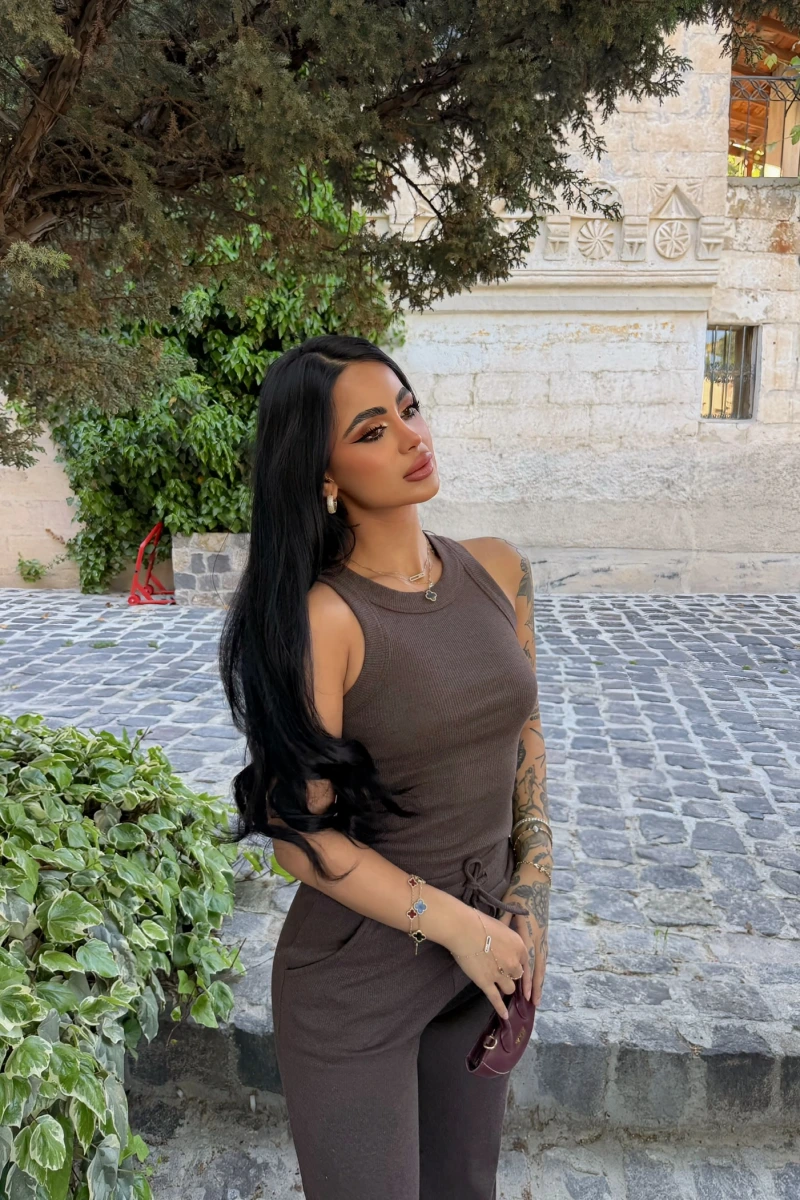 Kahve Kaşkorse Basic İkili Takım