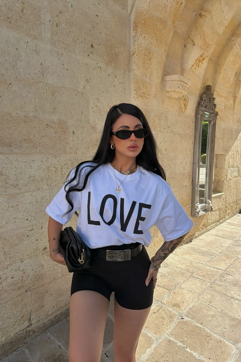 Love Oversize Tişört