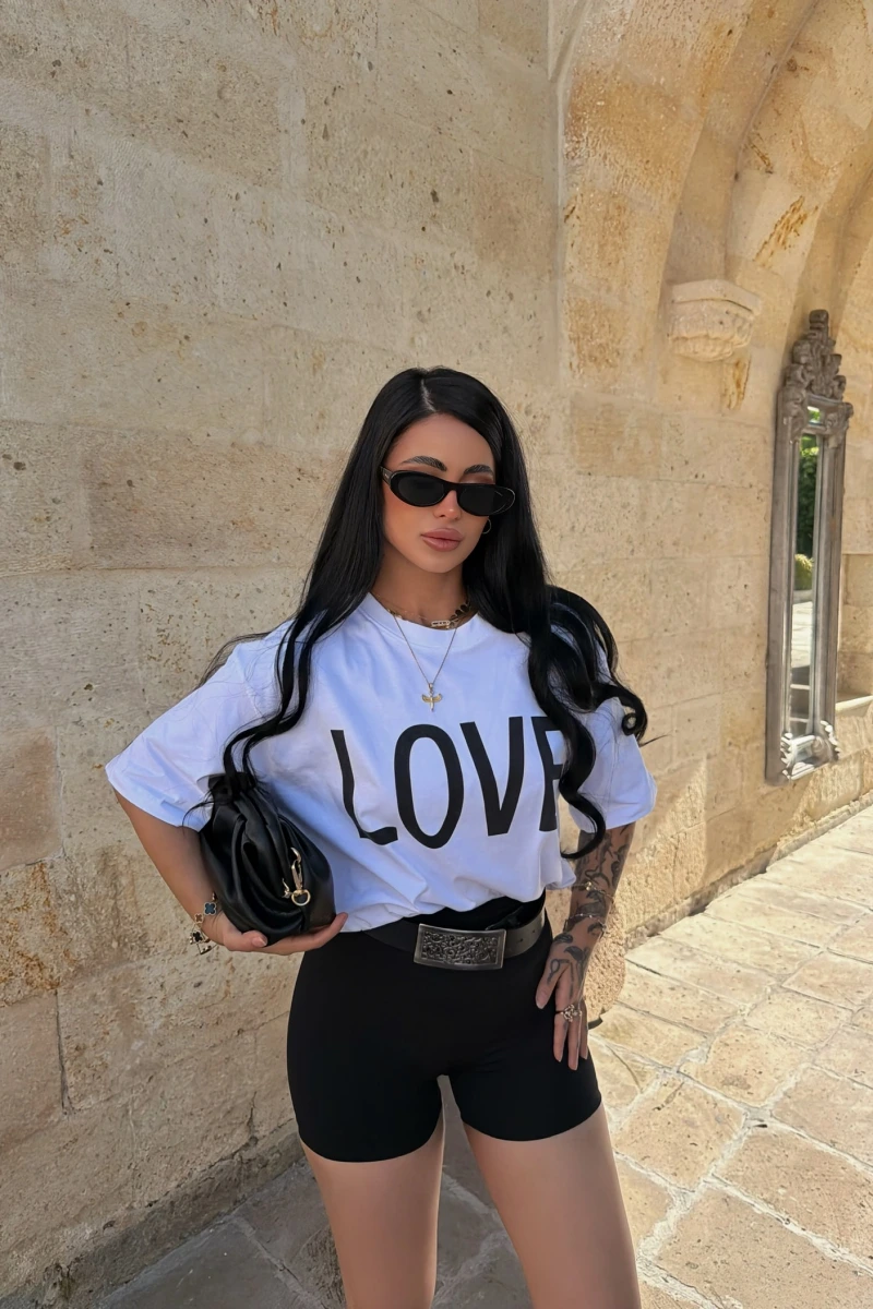 Love Oversize Tişört